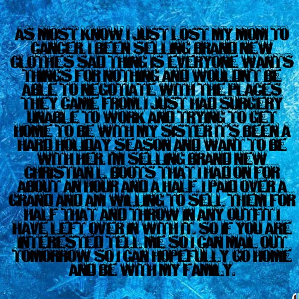 Christian Louboutin boots plus item of your choice